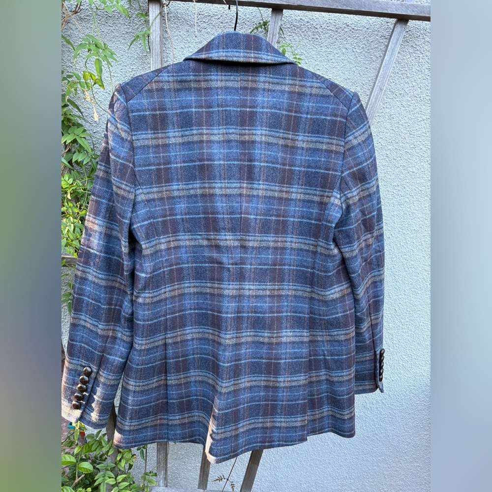 Veronica Beard Oria Dickey Jacket in Blue Multi - Picture 11 of 11